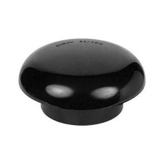 Floplast 110mm Mushroom Extract Vent Cowl Black