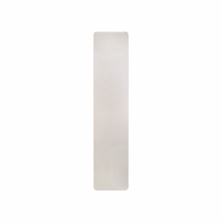 450 x 100 x 1.5mm Altro Stainless Steel Self-Adhesive Plain Finger Plate Satin