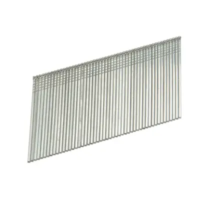 DEWDNBA1650G DNBA1650GZ 16 Gauge Galvanised 20° Finish Nails 50mm (Pack 2500)