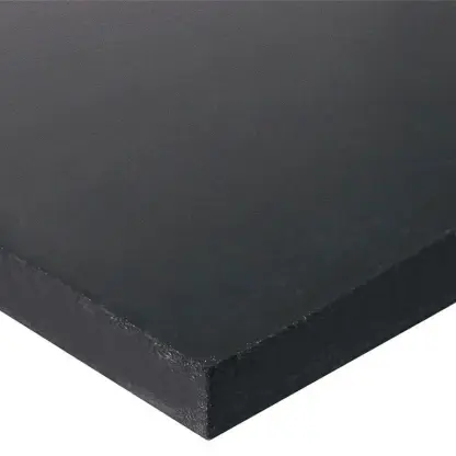 Plain Black Solid 70sh CQ Rubber Sheet 5m (L) x 1.4m (W) x 10mm (T)