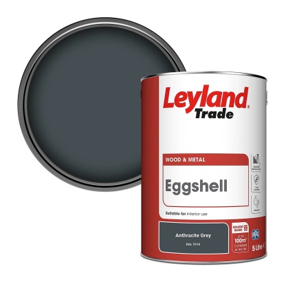 RAL 7016 High Impact Durable Metal Paint 5L Brushable Base Gloss