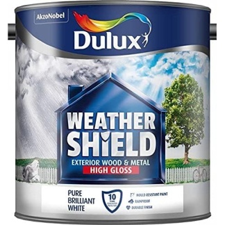 Dulux Weather Shield Pure Brilliant White 5L