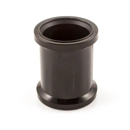 82mm Black Soil & Vent Double Socket