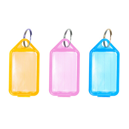 Pk 10 Q-Connect Key Fobs Assorted
