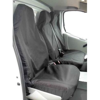 XtremeAuto Heavy Duty Universal Fit Van Seat Covers Single & Double Bench Cover Set