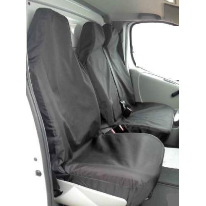 XtremeAuto Heavy Duty Universal Fit Van Seat Covers Single & Double Bench Cover Set