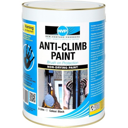 Anti-Climb Security Paint 5L Black