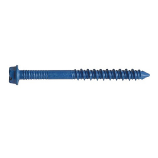 Tapcon 4F57 6 X 57 csk Blue concrete screws Box 100
