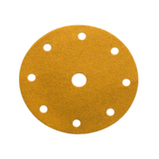Sanding Disc P80g 150mm 9 Hole Pack 100 Mirka Gold