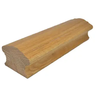 Oak Classic Handrail × 1 3.6M / Ungrooved / Lacquered