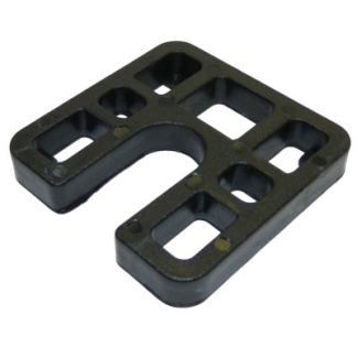 Plastic Hi-Load Square Horseshoe Packer 10mm Box 50