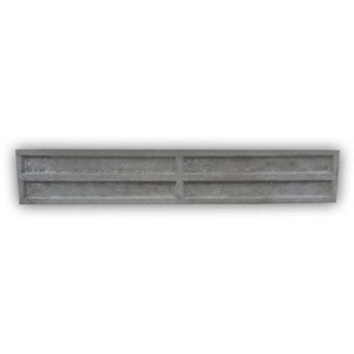12" Concrete Gravel Board - Recessed 45 x 305 x 1830mm