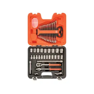 BAHS400 S400 1/2in Drive Socket & Spanner Set, 40 Piece