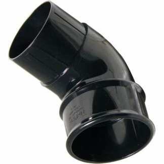 112.5 Degree Offset Bend Round Black