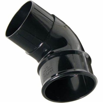 112.5 Degree Offset Bend Round Black