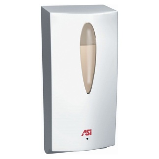 ASI White Plastic Sensor Operated Bulk fill Sanitiser & Soap Dispenser
