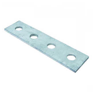 4 Hole Flat Channel Plate