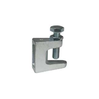 M10 Flange Clamp Galv