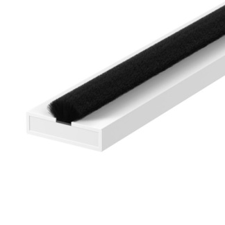 15 x 4mm DS Acoustic Fire and Smoke seal, 2100mm, White Pk 5