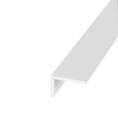 2000mm Angle - Equal Sided - 40 x 40 x 1.2mm - White Plastic
