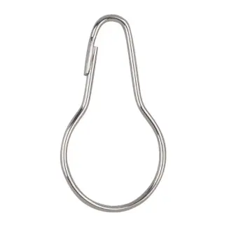 BC5083-13 Dolphin Curtain hooks brass plated