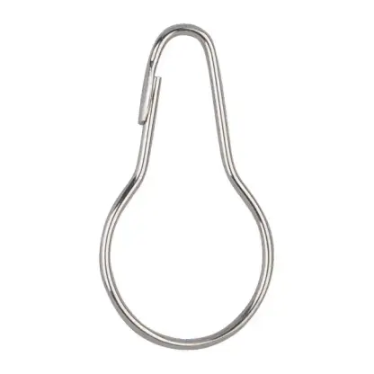 BC5083-13 Dolphin Curtain hooks brass plated