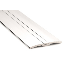 Satin Stainless Steel Threshold Strip 1 Bevel 100x1200mm