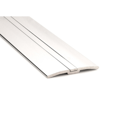 Satin Stainless Steel Threshold Strip 1 Bevel 100x1200mm