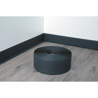 150mm Sit On Skirting Black 2m