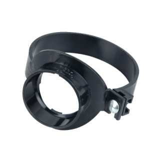 110mm strap boss black pipe