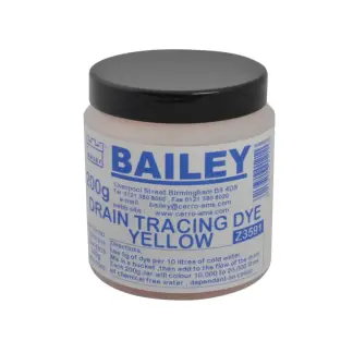 BAI3591 3591 Drain Tracing Dye - Yellow