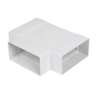 110 x 54mm Plastic Horizontal Tee Piece