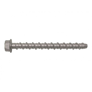 M6 x 100 Hex Flange  Head Concrete Screw  Box 100