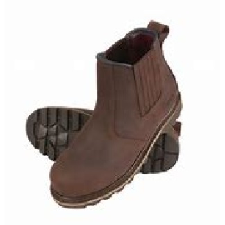 v1231 Size 8 Safety Boots Brown