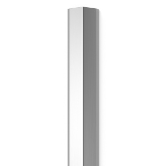 Acrovyn 50 x 50 x 1.5m Stainless Corner Guard