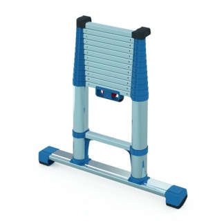 Airdrop 3.9m Telescopic Ladder C/w Stabiliser Bar