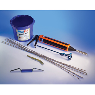 Crack Stitching Kit C/w Gun, Nozzle, Bars & Grout