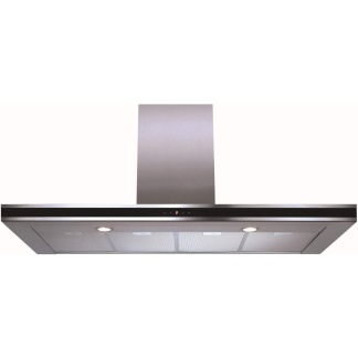 CDA 120cm Slimline Chimney Cooker Hood - Stainless Steel