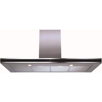 CDA 120cm Slimline Chimney Cooker Hood - Stainless Steel