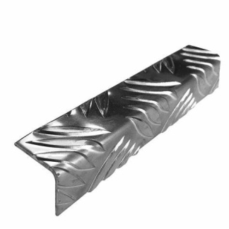 Aluminium Five Bar Treadplate Angle 100mm x 100mm x 2mm