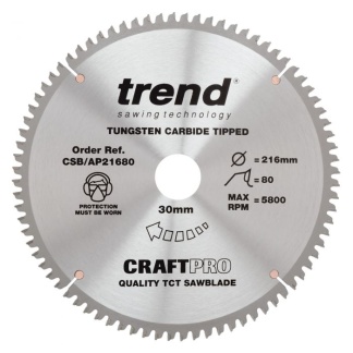 216 x 80  x 30mm CSB/AP21680 - Craft saw blade