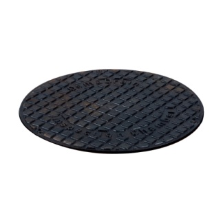 Osma 250mm Shallow Inspection Chamber Round Cover - Spare 4D328