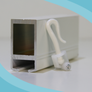 Movatrack Shower Rail 2200mm White