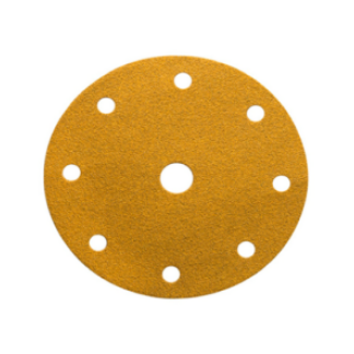Sanding Disc P100g 150mm 9 Hole Pack 100 Mirka Gold