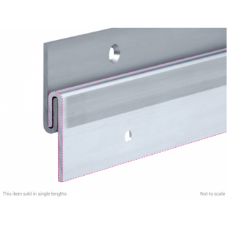 2.0mm Aluminium Spilt Batten Hanging Rail 2.5m