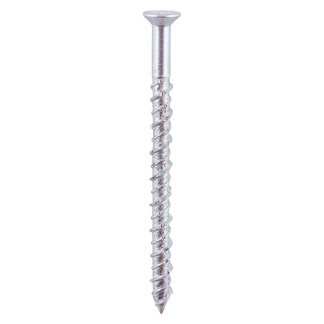 6.0 X 60 Masonry Screws TX CSK Zinc