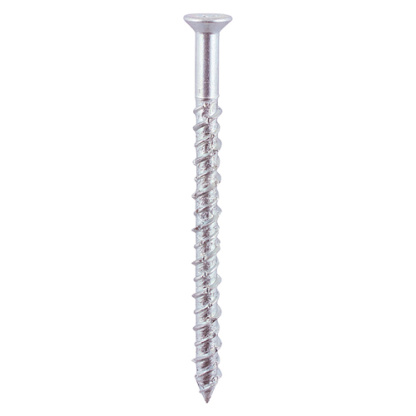 6.0 X 60 Masonry Screws TX CSK Zinc