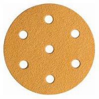 Sanding Disc P80g 150mm 9 Hole Pack 100 Mirka Gold