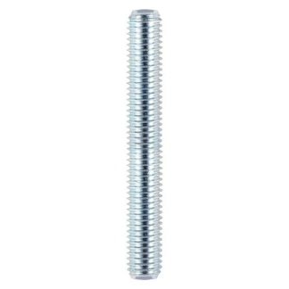 Studding Threaded Bars M8 x 3000 Grade 4.8 Zinc 10 PK