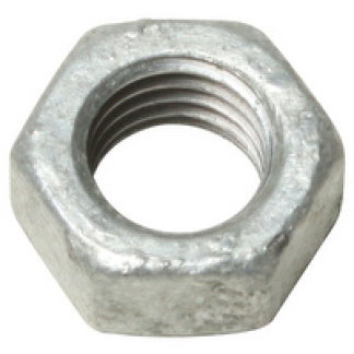 M10 GALV Hex full nuts each